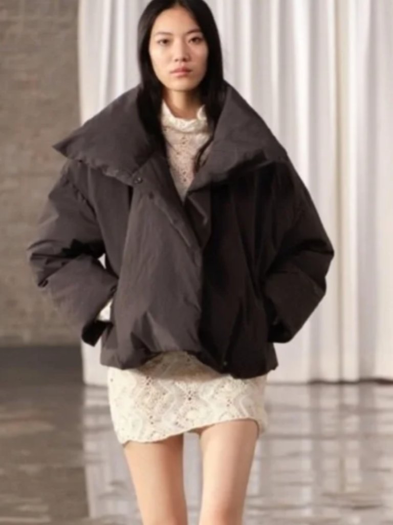 Nwot Zara Cropped Puffer Jacket